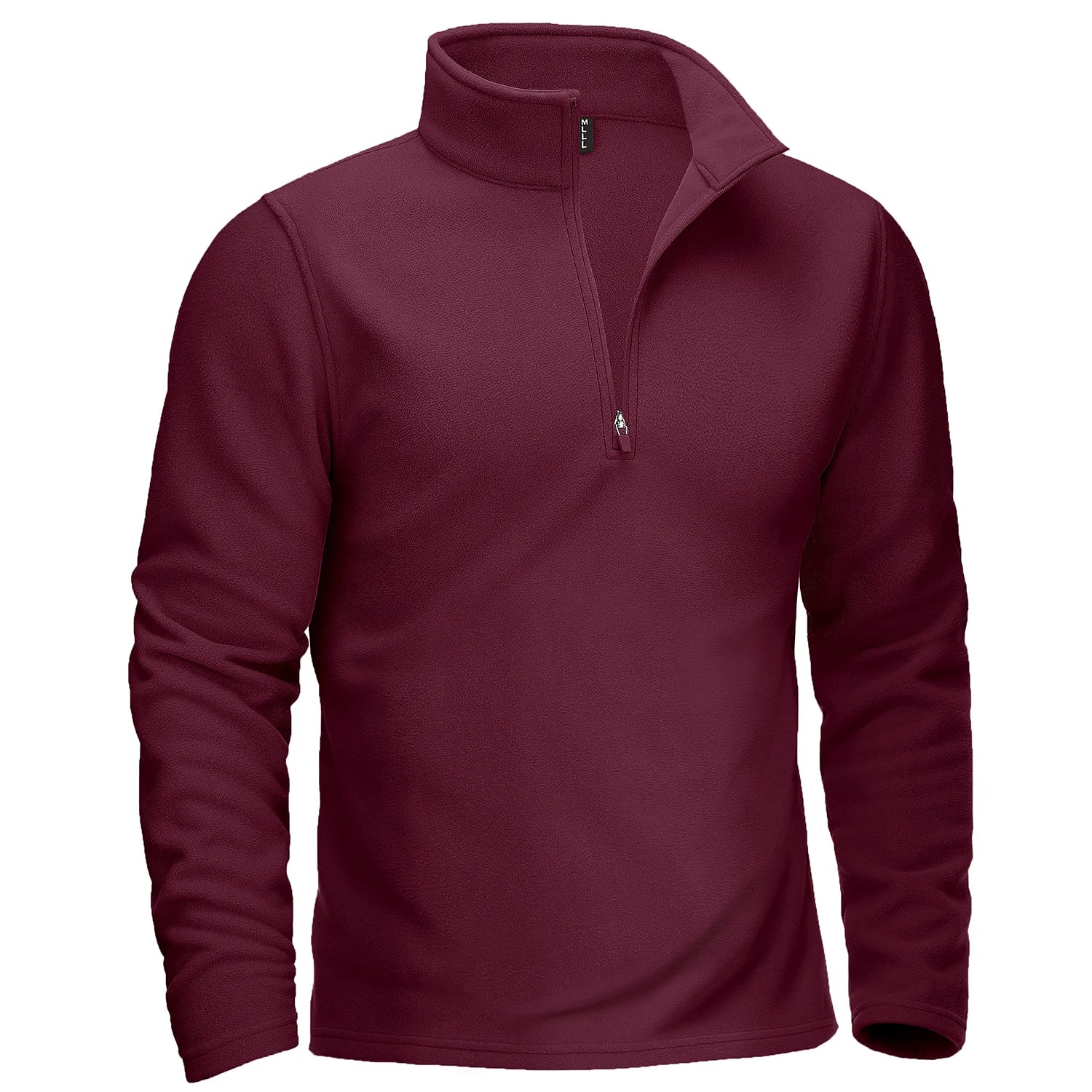 Pull thermique / sweat-shirt polaire à col zippé 1/4 pour homme "TACVASEN - TJ642"