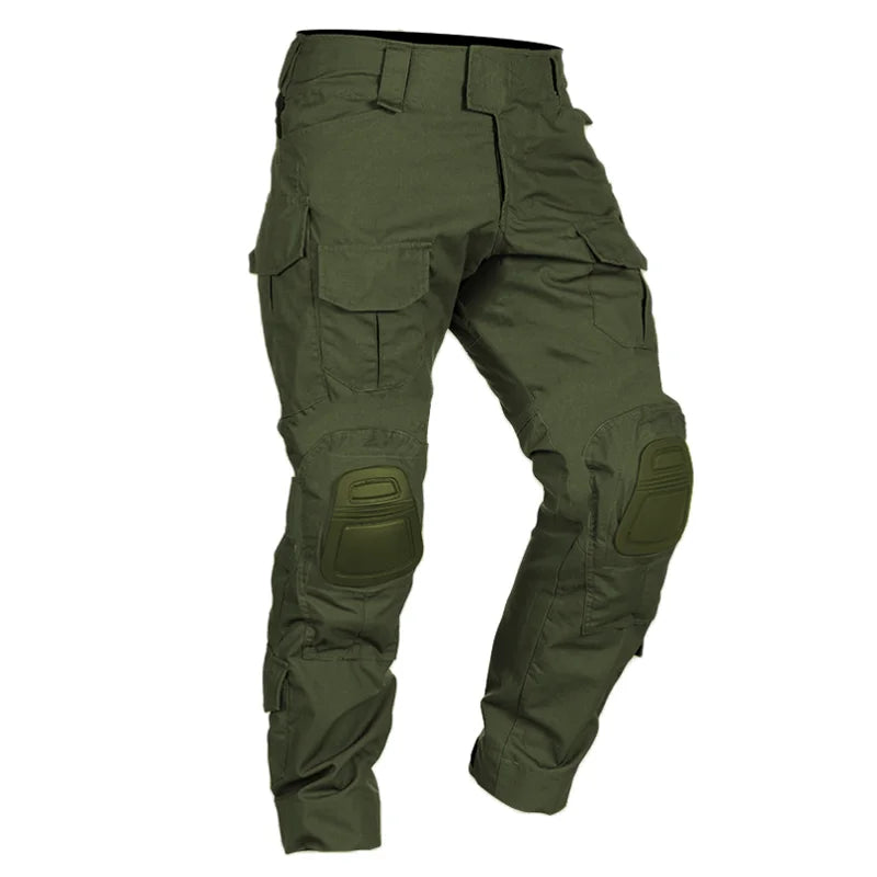 Pantalon de Combat pour hommes avec genouillères, pantalon de Sport Cargo tactique, Camouflage Multicam, Trekking, vêtements de chasse Emersongear