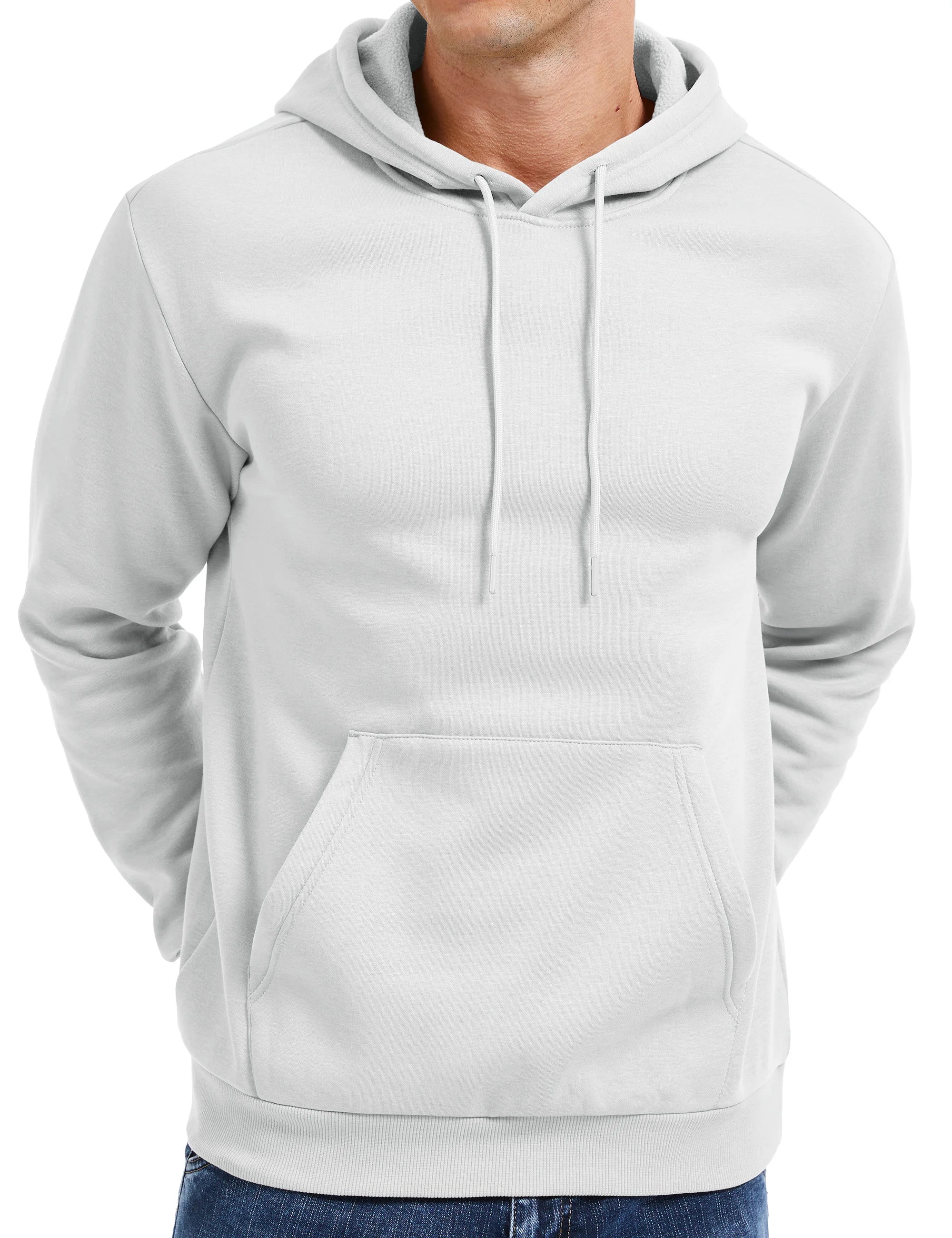 Sweat à capuche / Sweatshirt doublé polaire pour homme "TACVASEN - CTC14"