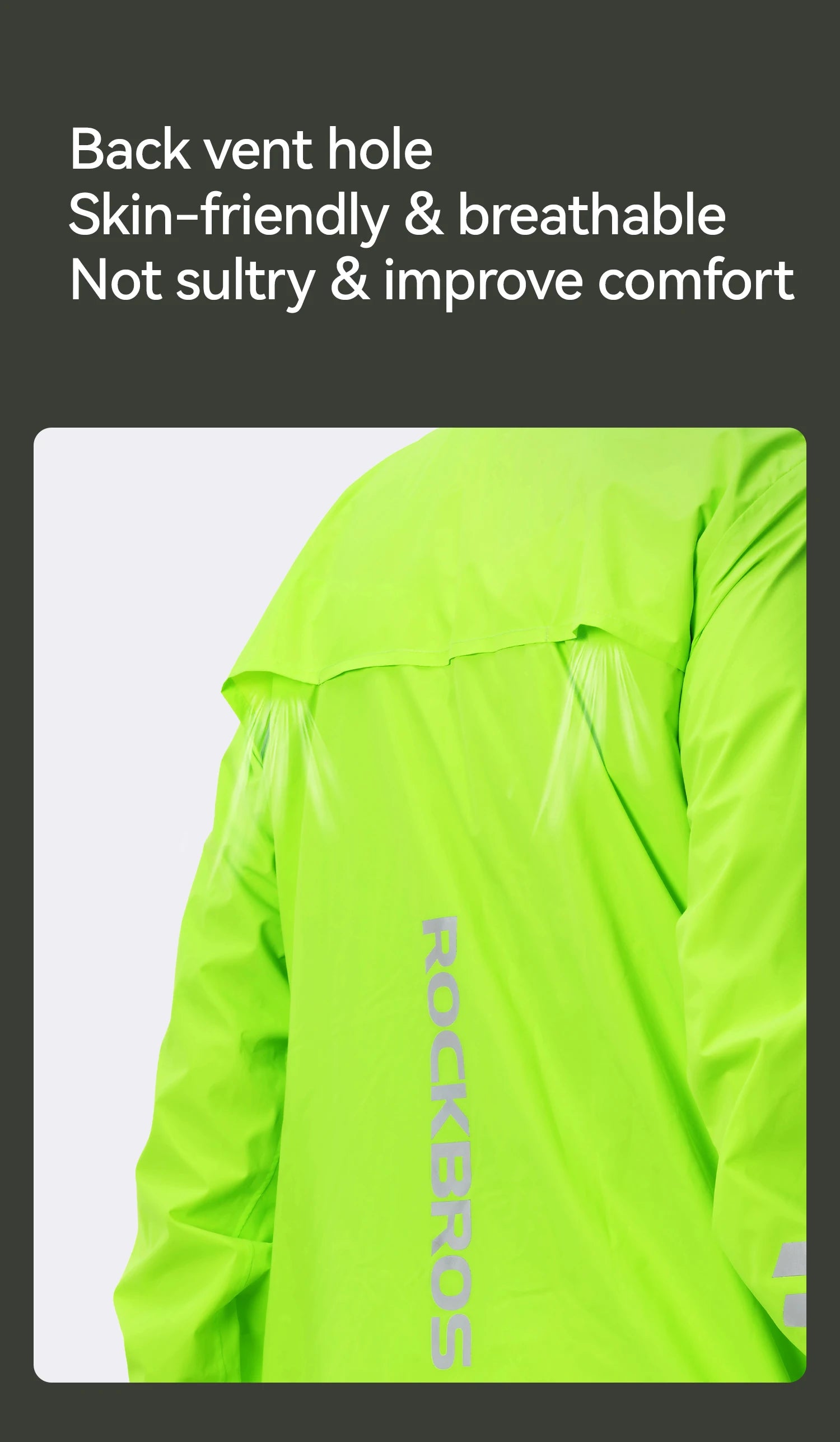 Ensemble imperméable de cyclisme "ROCKBROS - YPY028" ROCKBROS