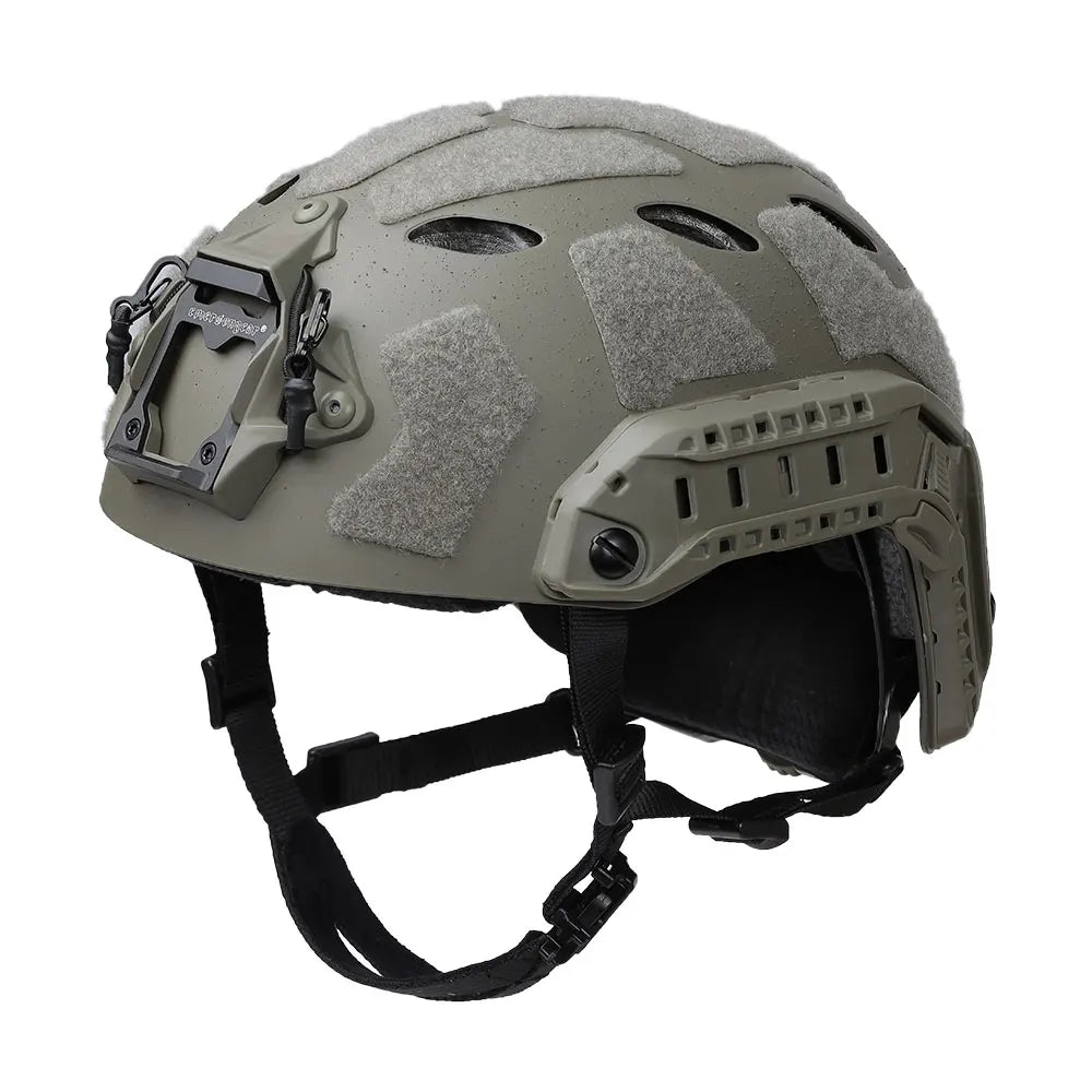 Emersongear – casque tactique rapide SF Ultra haut, pour entraînement de la tête, protection ABS, couvre-chef de chasse et de cyclisme Airsoft Planète Rando
