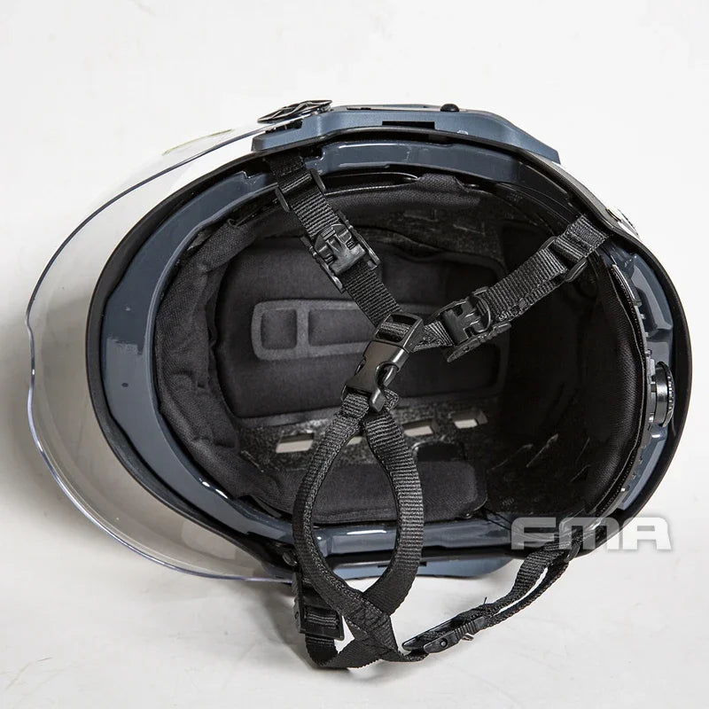 Casque de sauvetage d'urgence FMA EX SAR, casque de sécurité léger pour la conduite en extérieur, visière tactique, TB1452 FMA