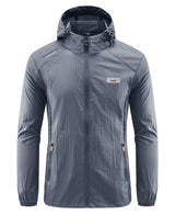 Veste de protection solaire à séchage rapide pour homme, coupe-vent ultra léger, coupe-vent à capuche, extérieur, randonnée, pêche, cyclisme, sport, été OSW