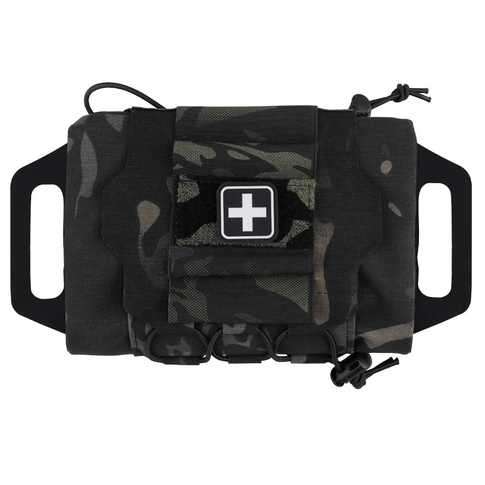 Sacoche pour ceinture tactique équipement IFAK Molle avec système en deux parties "Acewell Tactical - ACE-PH029"