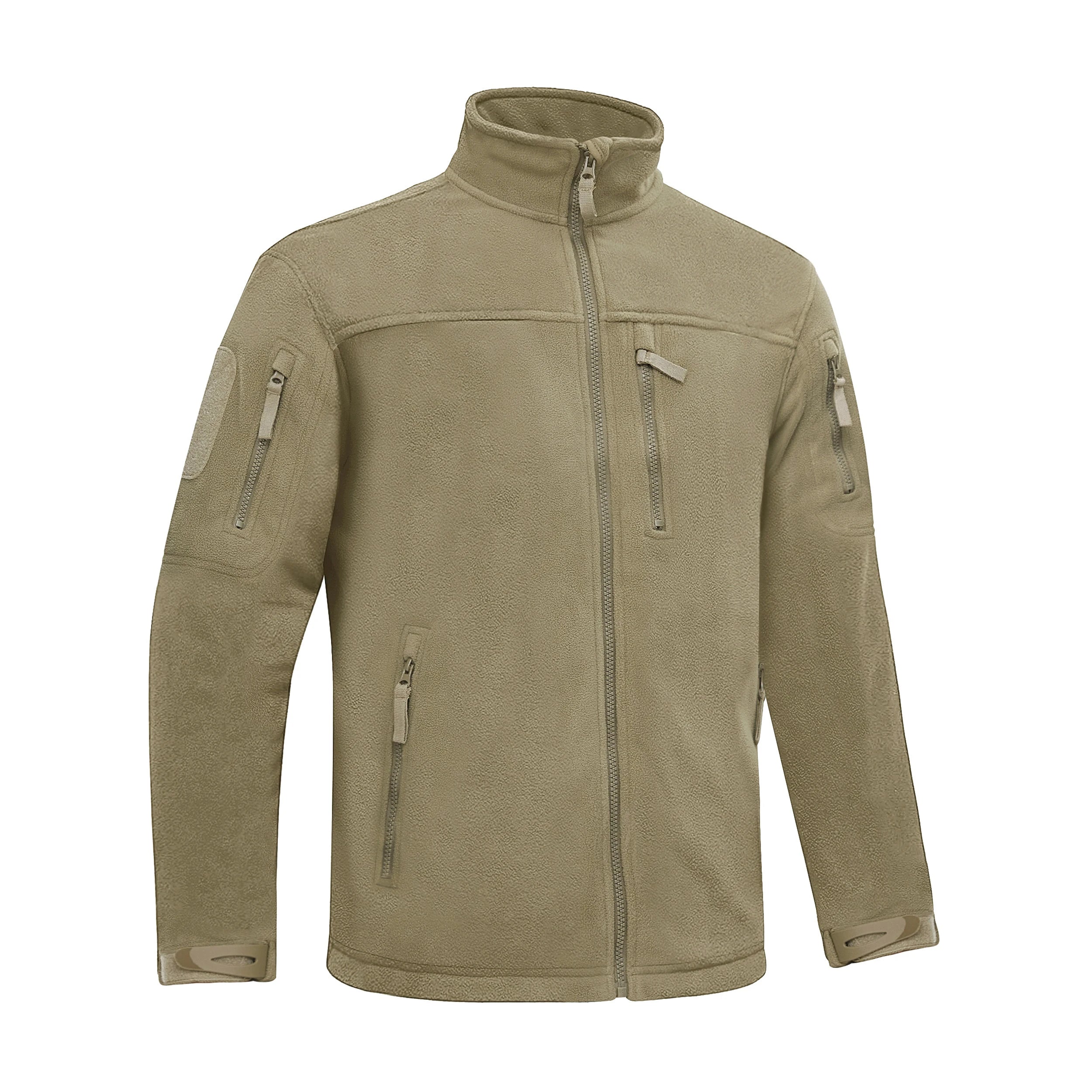 Softshell / polaire avec poches zippée "TACVASEN - TJ568-1"