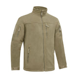 Softshell / polaire avec poches zippée "TACVASEN - TJ568-1"