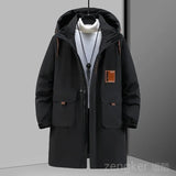 Parka d'hiver épais mi-long en coton grande taille "ZENGKER - Cold boc"