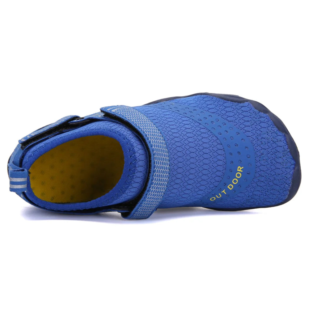 Chaussures d'eau antidérapantes à cinq doigts pour hommes et femmes, baskets légères à séchage rapide, pour pataugeoire en plein air, natation, pieds nus Planète Rando