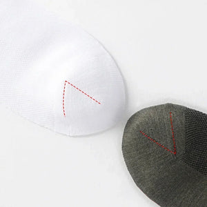 Lot de 5 paires de chaussettes homme en fibre de bambou antibactériennes "MiiOW - MQL2B28368", couleurs gris et noir, présentées sur fond blanc. Marque MiiOW.