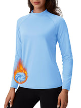 Sous-vêtement technique / sous-pull d'hiver doublé polaire pour femme "TACVASEN - TS329"