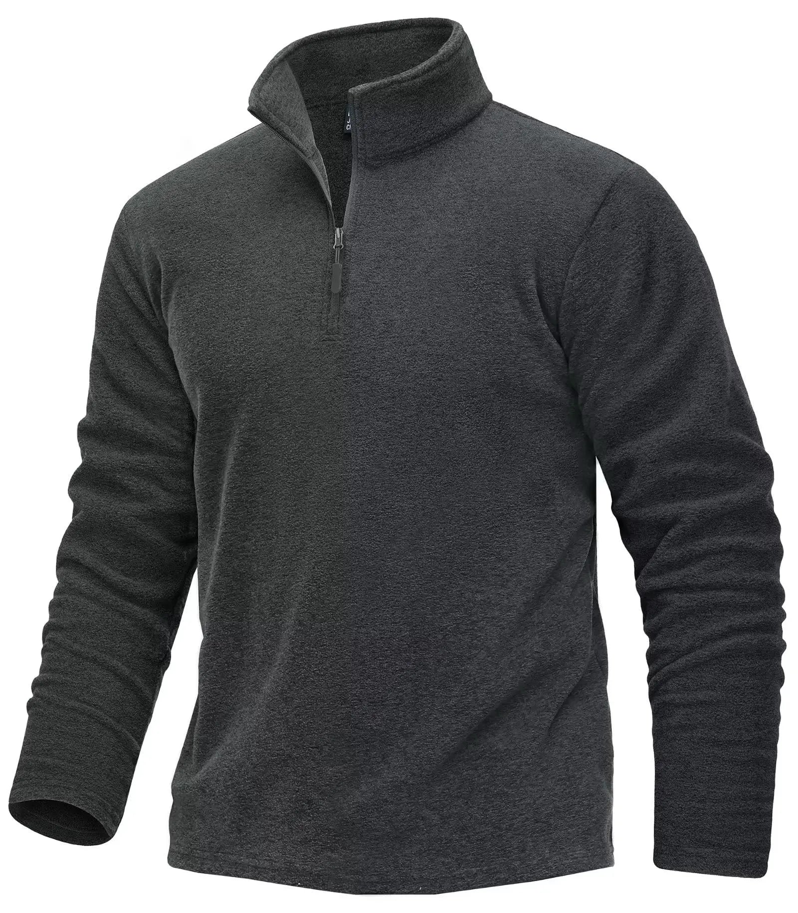 Pull thermique / sweat-shirt polaire à col zippé 1/4 pour homme "TACVASEN - TJ618"