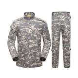 Combinaison de camouflage 17 couleurs, ensemble de vêtements de combat Airsoft, vêtements d'entraînement surdimensionnés, costumes de chasse et de pêche en plein air 3XL A2F48 Planète Rando