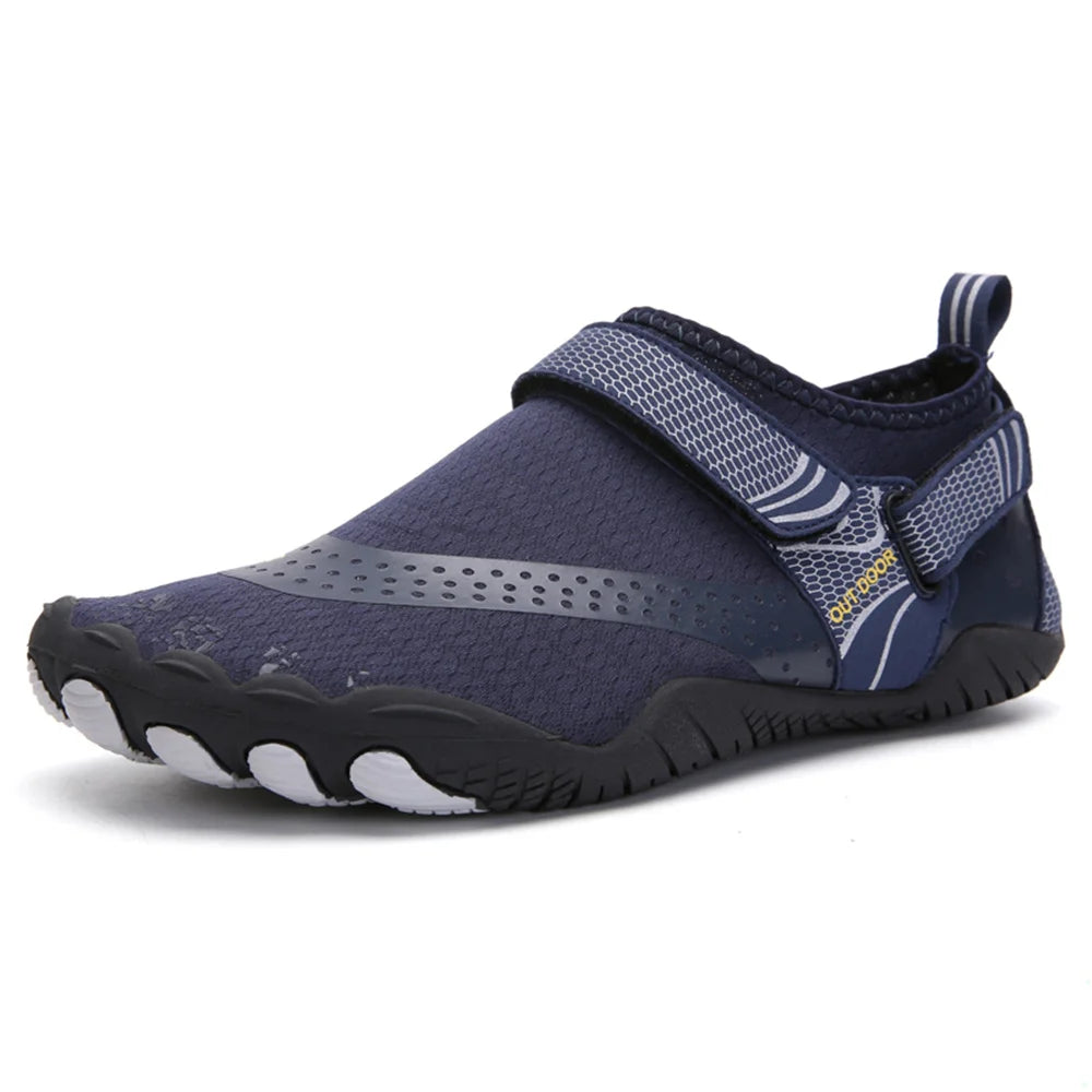 Chaussures d'eau antidérapantes à cinq doigts pour hommes et femmes, baskets légères à séchage rapide, pour pataugeoire en plein air, natation, pieds nus Planète Rando