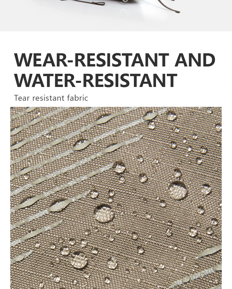 Le BISINNA Sac à dos de trekking 70L (B042), 1,58 kg avec housse de pluie, comporte de multiples compartiments, des poches latérales en filet, des bretelles réglables et une poche frontale zippée.