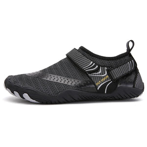 Chaussures d'eau antidérapantes à cinq doigts pour hommes et femmes, baskets légères à séchage rapide, pour pataugeoire en plein air, natation, pieds nus Planète Rando