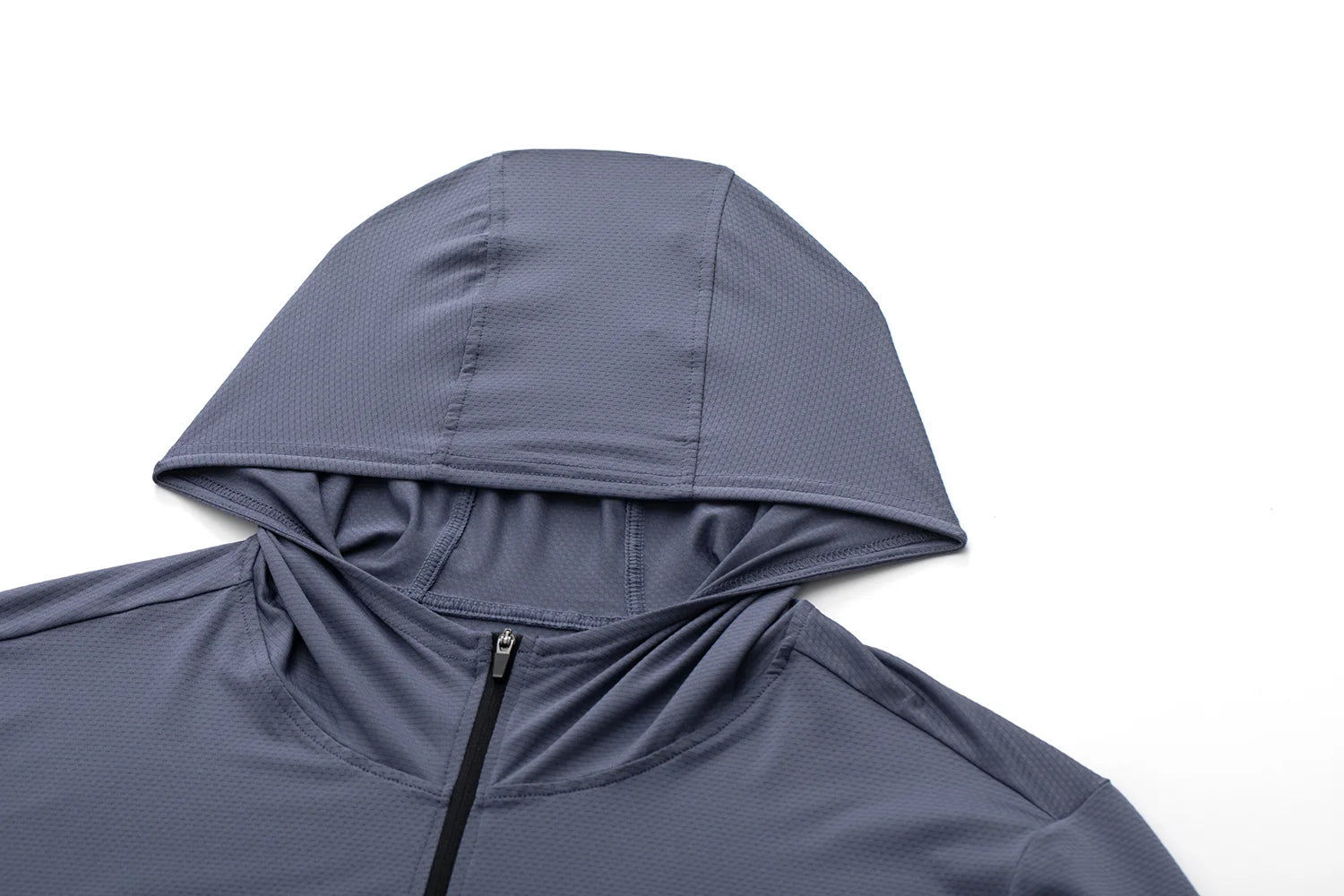 Veste de protection solaire UPF 50+ pour homme TACVASEN, veste de pêche légère à capuche avec 4 poches et trous pour les pouces, respirante Planète Rando