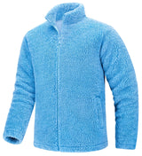 Pull en polaire / veste sherpa chaude zippée intégrale pour homme "TACVASEN - TJ605"