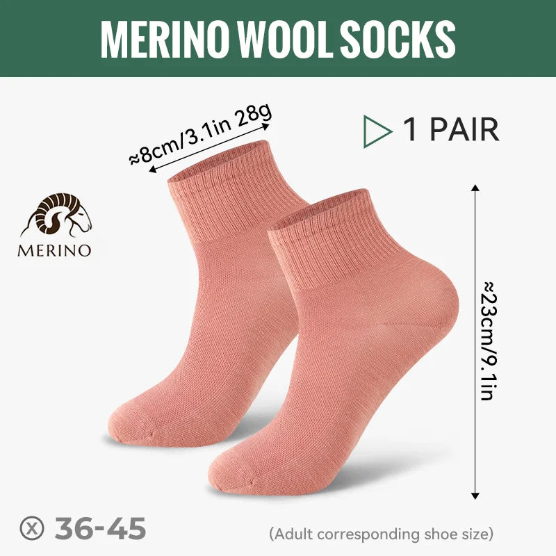 Chaussettes en laine mérinos confortables et anti-transpirantes unisexe "WRELS - Whool socks"