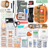 Kit de premiers secours complet 379 pièces "Sanke Rescue - Medical Ultra Kit 380"