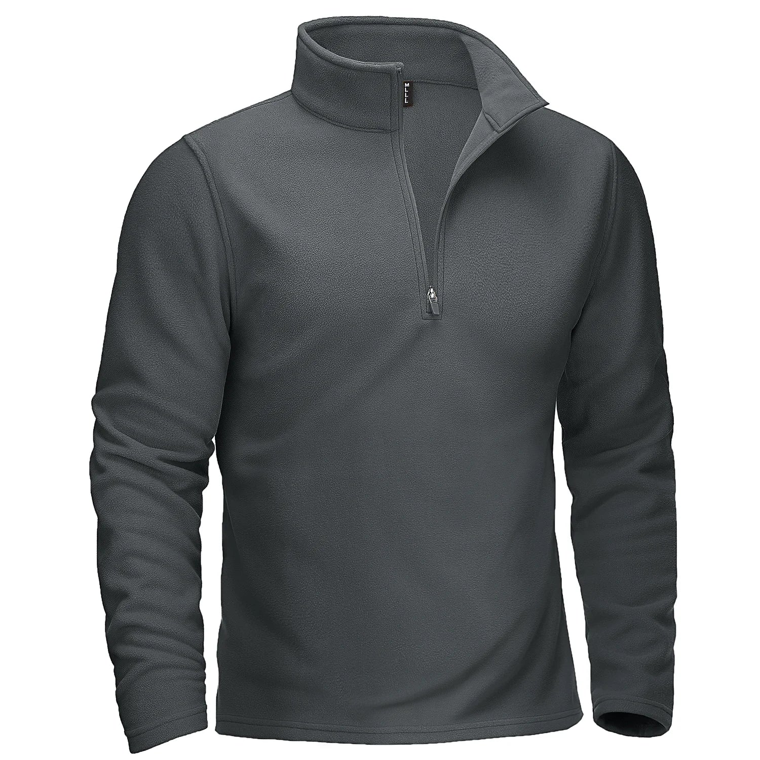 Pull thermique / sweat-shirt polaire à col zippé 1/4 pour homme "TACVASEN - TJ642"