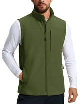 Gilet / softshell sans manche en micro-polaire pour homme "TACVASEN - CTE8"