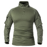 Chemise de combat à manches longues en coton ripstop pour homme "TACVASEN - LSTS139"