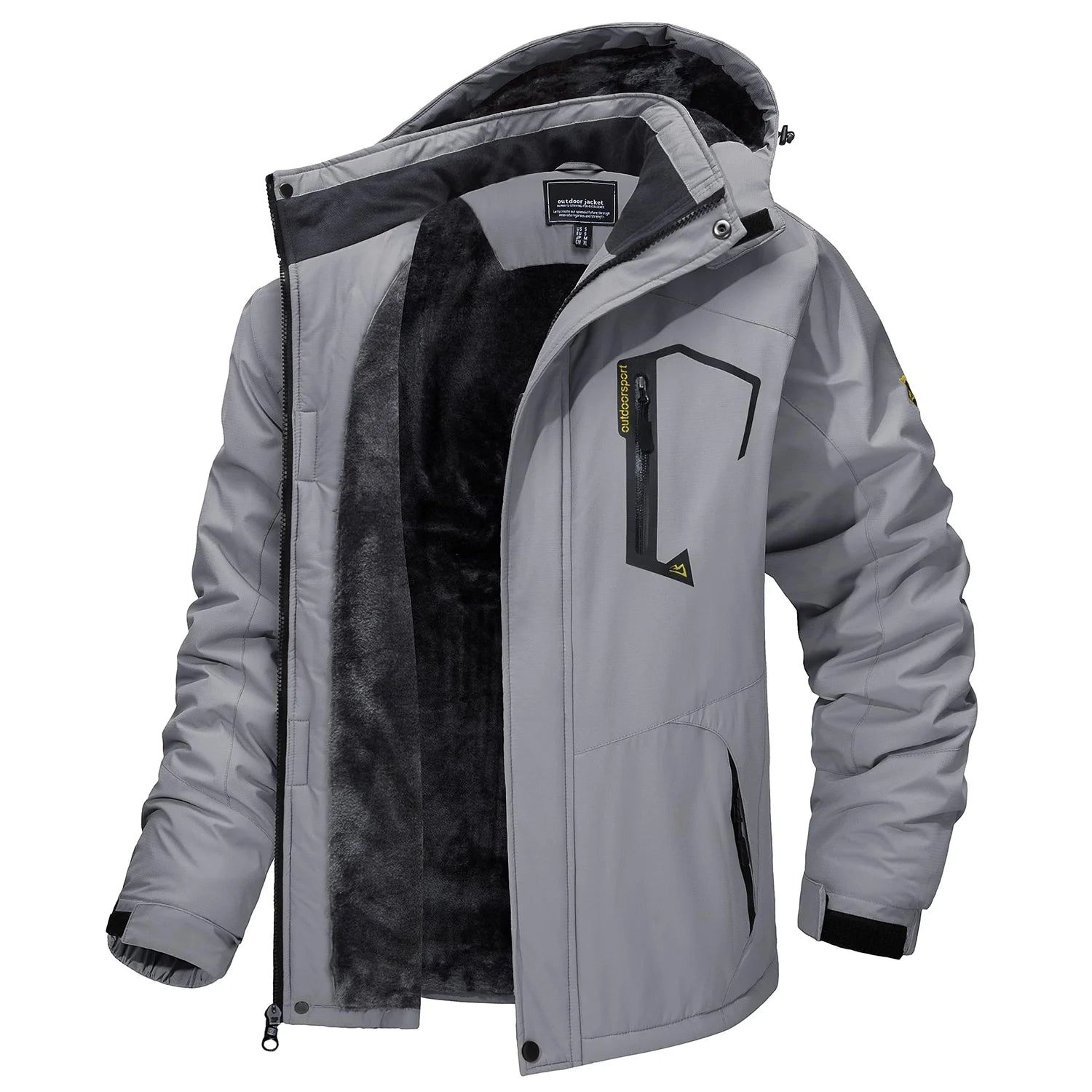 Parka polaire, veste imperméable pour le ski et les sports d'hiver pour homme "TACVASEN - TJ153D"