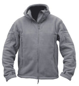 Softshell / polaire à capuche tactique et imperméable pour homme "TACVASEN - TJ004"