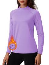 Sous-vêtement technique / sous-pull d'hiver doublé polaire pour femme "TACVASEN - TS329"