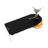 Table ultra-légère et pliable en aluminium à cadre pour cartouche de gaz "Fire-Maple - Petrel Ultralight Folding Table"