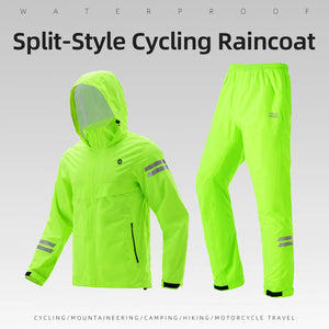 Ensemble imperméable de cyclisme "ROCKBROS - YPY028" Planète Rando