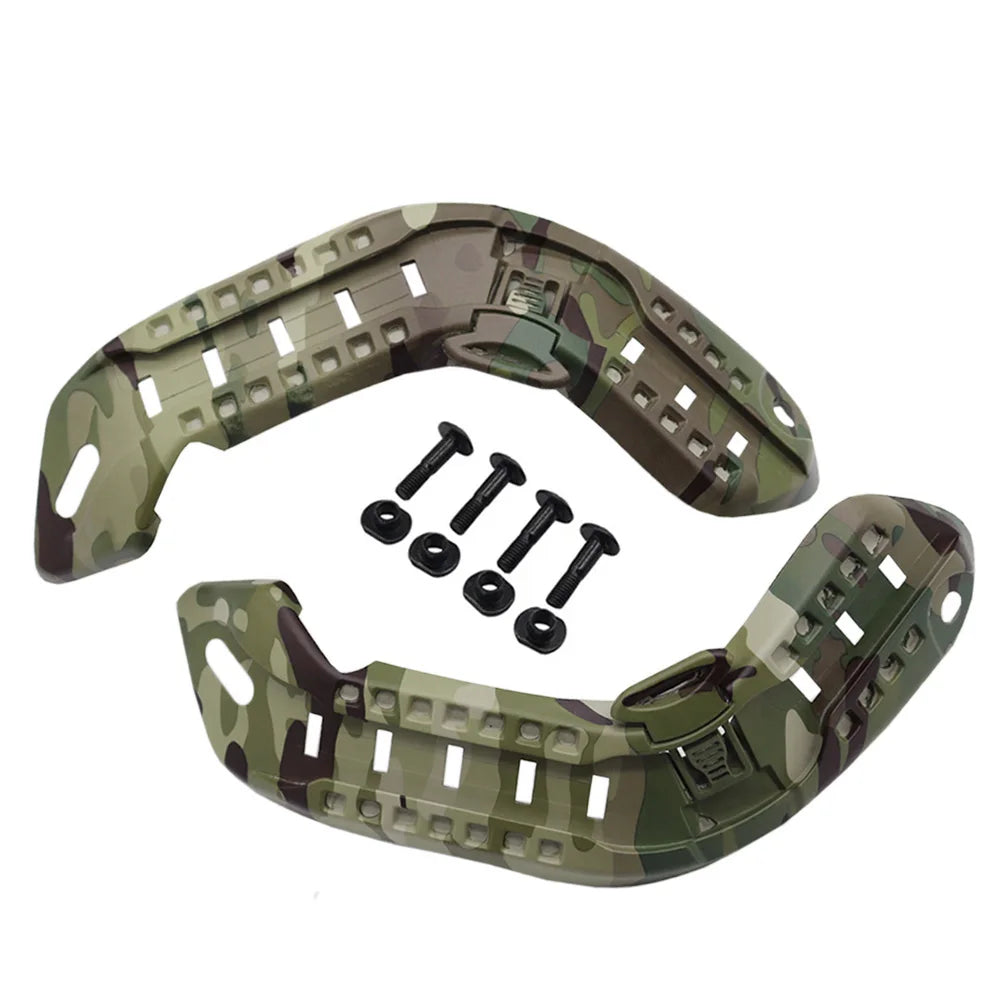 Rail de guidage latéral pour casque tactique, rail de montage ARC "VULPO - MICH2000"