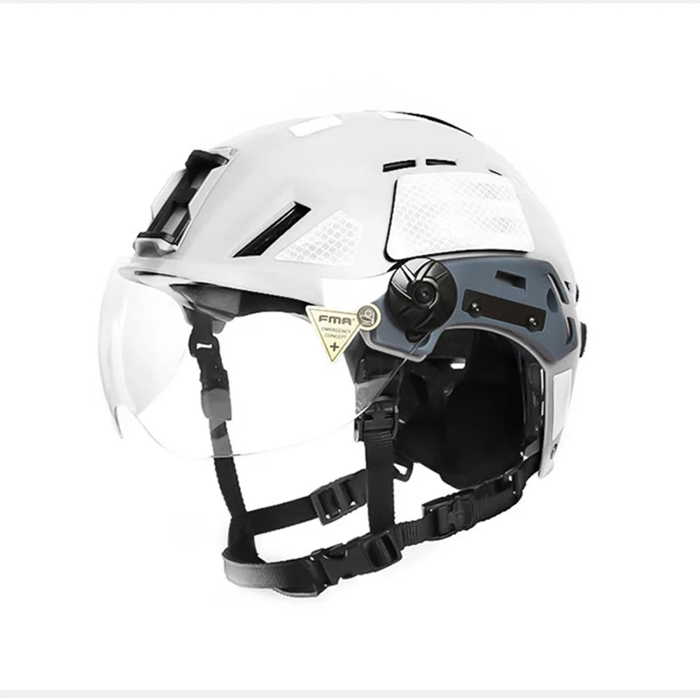 Casque de sauvetage d'urgence FMA EX SAR, casque de sécurité léger pour la conduite en extérieur, visière tactique, TB1452 FMA