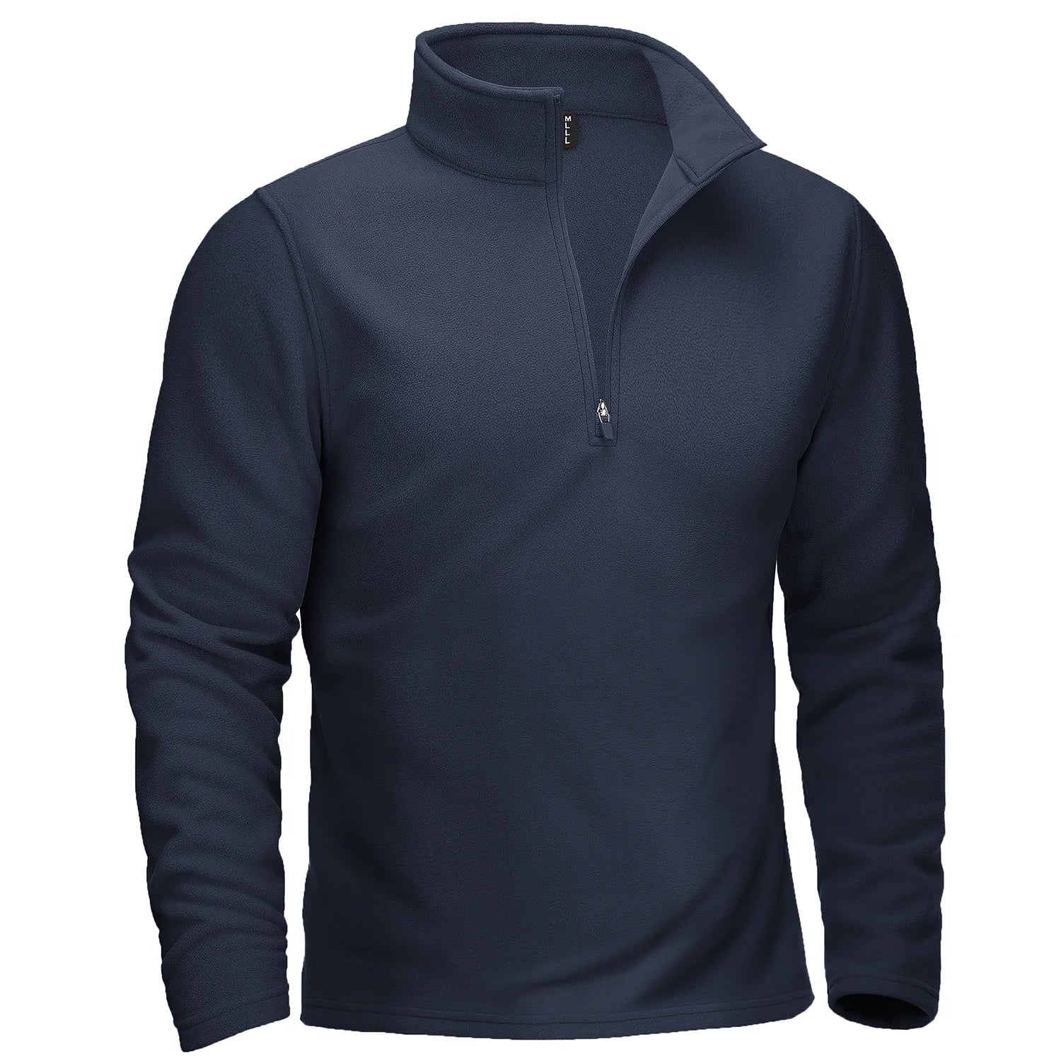 Pull thermique / sweat-shirt polaire à col zippé 1/4 pour homme "TACVASEN - TJ642"