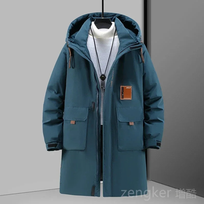 Parka d'hiver épais mi-long en coton grande taille "ZENGKER - Cold boc"
