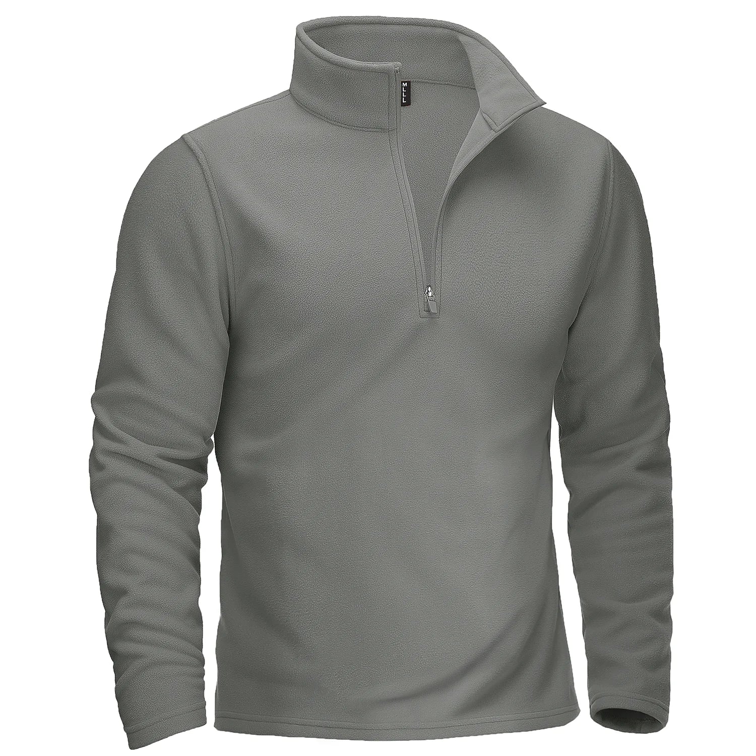 Pull thermique / sweat-shirt polaire à col zippé 1/4 pour homme "TACVASEN - TJ642"