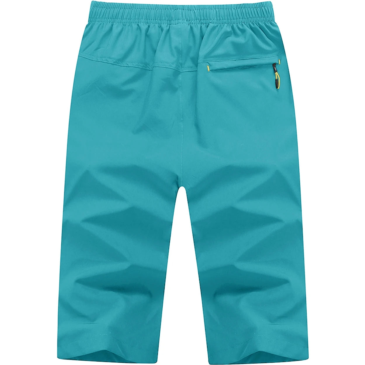 TACVASEN-Short capri d'été pour homme, vêtement long à séchage rapide, pour randonnée, camping, montagne, travail, poche zippée, pêche en plein air, 3/4 Planète Rando