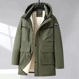 Parkas d'hiver en polaire grande taille pour homme "Mr.Kera - Fagirefng"