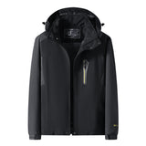 Veste de randonnée / Hardshell imperméable grande taille 700g "Work Miracles - Sport Outdoor"