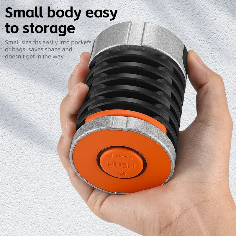 Antivol de vélo pliable à combinaison pour vélo électrique, VTC, VTT et gravel "WEST BIKING - PFL003" - Planète Rando