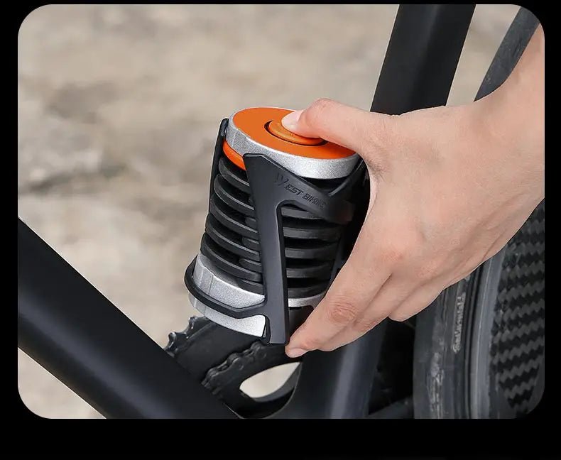 Antivol de vélo pliable à combinaison pour vélo électrique, VTC, VTT et gravel "WEST BIKING - PFL003" - Planète Rando