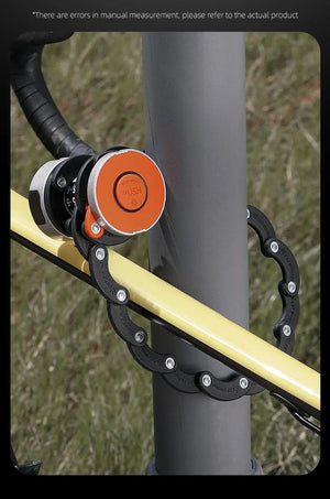 Antivol de vélo pliable à combinaison pour vélo électrique, VTC, VTT et gravel "WEST BIKING - PFL003" - Planète Rando