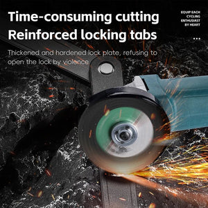 Antivol pliable de 87 cm en acier allié haute sécurité pour VTT, vélo de route, vélo électrique "WEST BIKING - PFL002" - Planète Rando