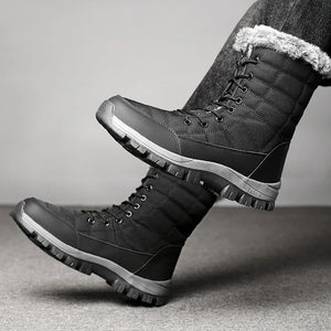 Après - ski / bottines d'hiver imperméables avec doublure polaire pour homme "PUAMSS - G1081" - Planète Rando