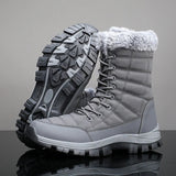 Après - ski / bottines d'hiver imperméables avec doublure polaire pour homme "PUAMSS - G1081" - Planète Rando