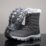 Après - ski / bottines d'hiver imperméables avec doublure polaire pour homme "PUAMSS - G1081" - Planète Rando