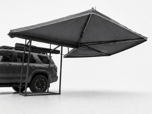 Auvent 270° pour voiture, SUV, 4x4 ou van en tissu oxford 600D résistant & imperméable anti - UV “Planète Rando – Aurora 270” - Planète Rando