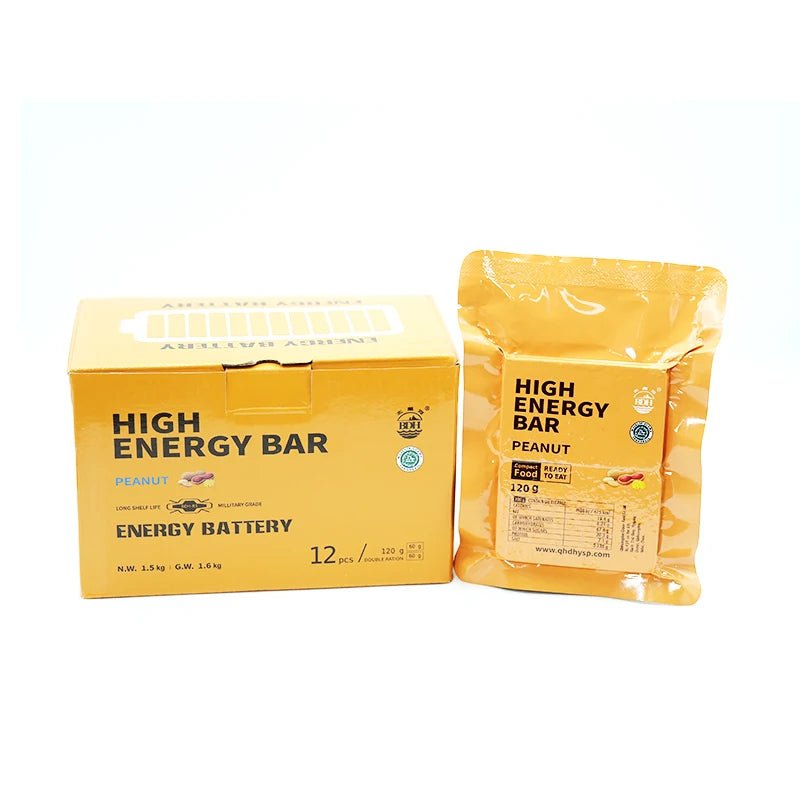 Barre énergétique 570 Kcal longue durée de conservation 120g " BDH - Peanut" - Planète Rando