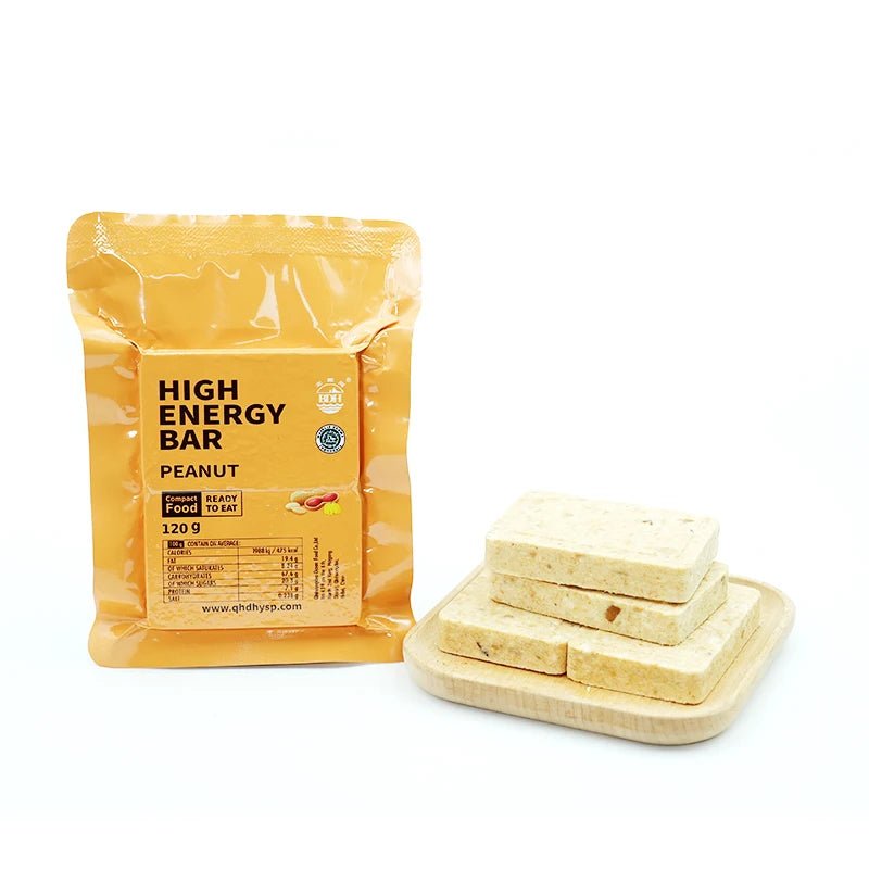 Barre énergétique 570 Kcal longue durée de conservation 120g " BDH - Peanut" - Planète Rando