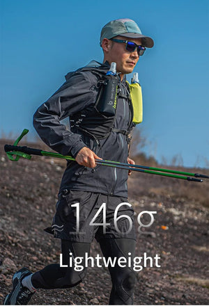 Bâtons de trail / randonnée pliables à verrouillage rapide "Map Brother - M3031" - Planète Rando